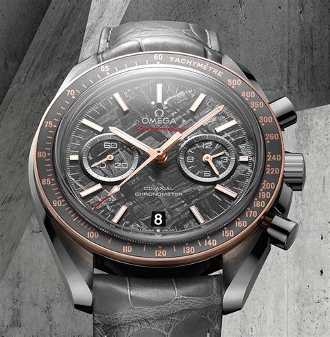 omega grey watch